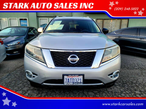 2015 Nissan Pathfinder for sale at STARK AUTO SALES INC in Modesto CA