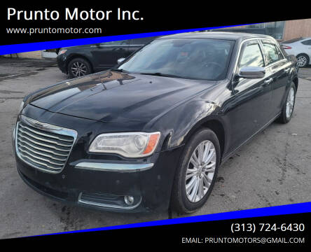 2011 Chrysler 300 for sale at Prunto Motor Inc. in Dearborn MI