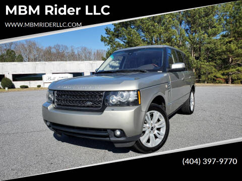 2012 Land Rover Range Rover for sale at MBM Rider LLC in Alpharetta GA