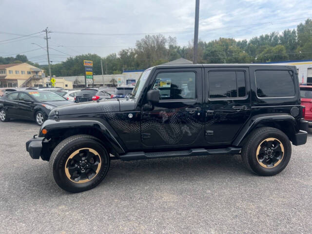 2014 Jeep Wrangler Unlimited for sale at Paugh s Auto Sales in Binghamton, NY