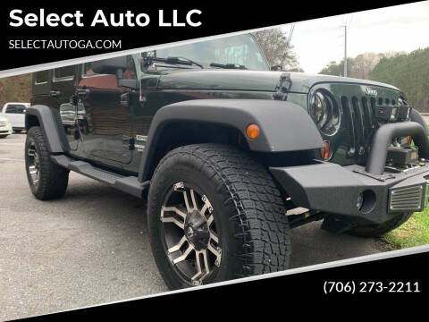 2010 Jeep Wrangler Unlimited for sale at Select Auto LLC in Ellijay GA