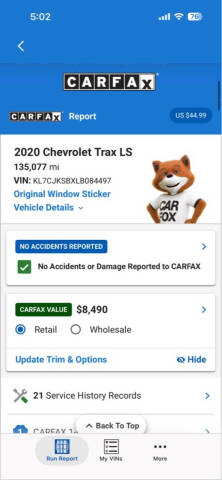 2020 Chevrolet Trax LS