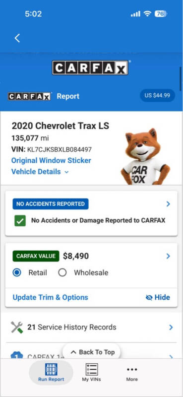 2020 Chevrolet Trax LS