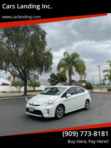 2014 Toyota Prius for sale at Cars Landing Inc. in Colton CA