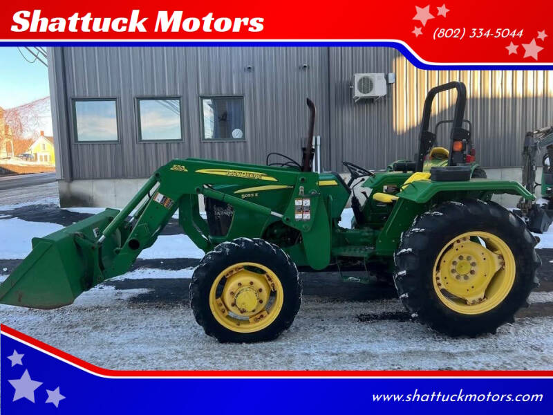 2010 John Deere 5055E for sale at Shattuck Motors in Newport VT