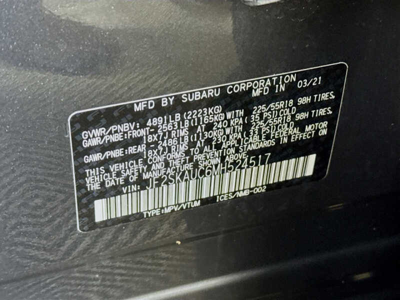 2021 Subaru Forester Limited