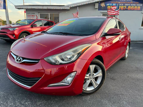 2016 Hyundai Elantra for sale at Auto Loans and Credit in Hollywood FL