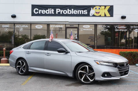 2021 Honda Accord for sale at Car Depot in Miramar FL