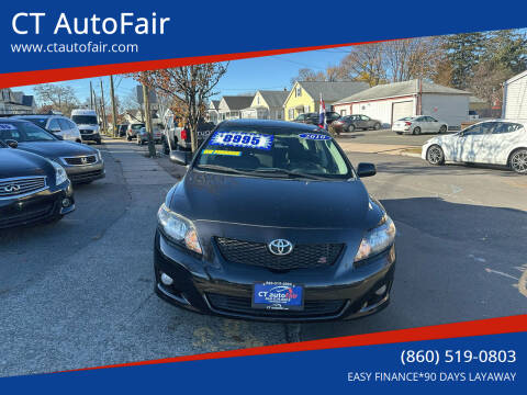 2010 Toyota Corolla for sale at CT AutoFair in West Hartford CT