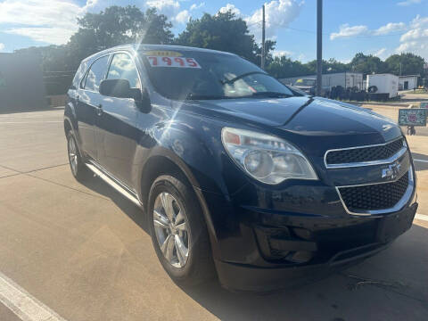 2015 Chevrolet Equinox for sale at VanHoozer Auto Sales in Lawton OK