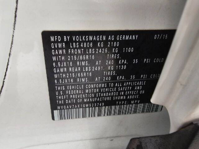 2016 Volkswagen Tiguan