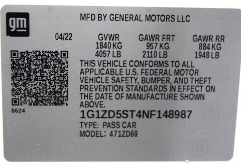 2022 Chevrolet Malibu LT