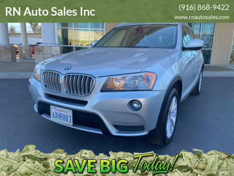2011 BMW X3 for sale at RN Auto Sales Inc in Sacramento CA