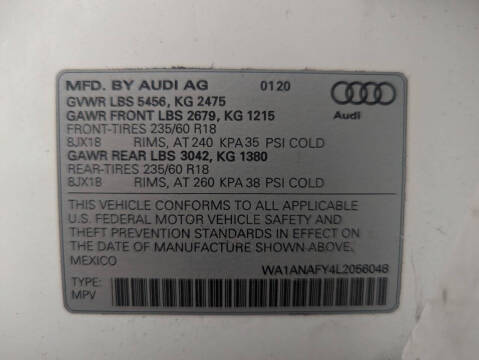 2020 Audi Q5 quattro Premium 45 TFSI