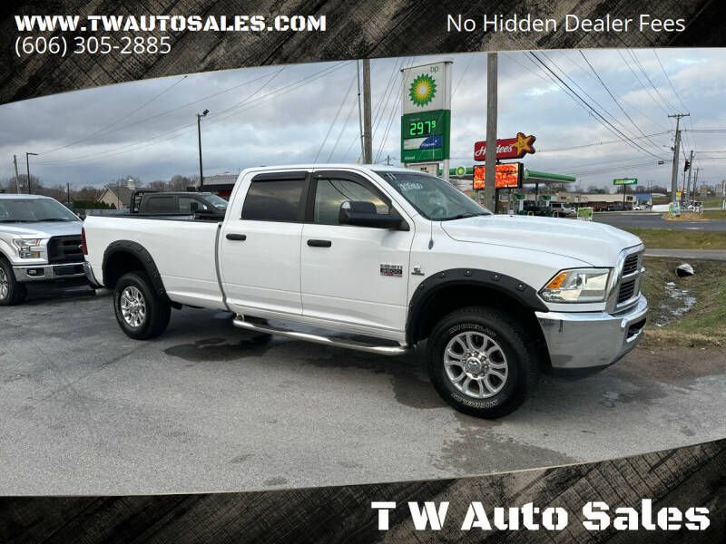 2011 RAM 3500 for sale at T W Auto Sales in Science Hill KY