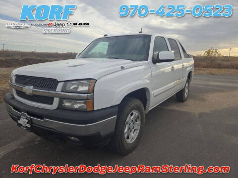 2005 Chevrolet Avalanche for sale at Tony Peckham @ Korf Motors in Sterling CO