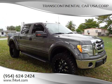 2009 Ford F-150 for sale at Transcontinental Car USA Corp in Fort Lauderdale FL