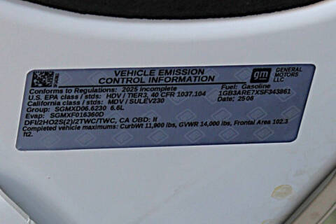 2025 Chevrolet Silverado 3500HD CC