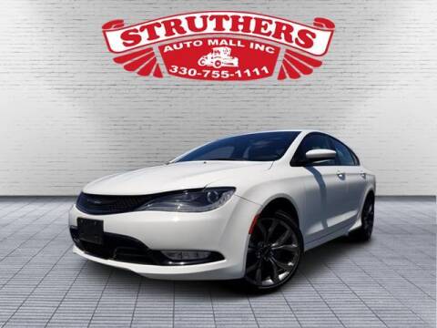 2015 Chrysler 200 for sale at STRUTHERS AUTO MALL in Austintown OH