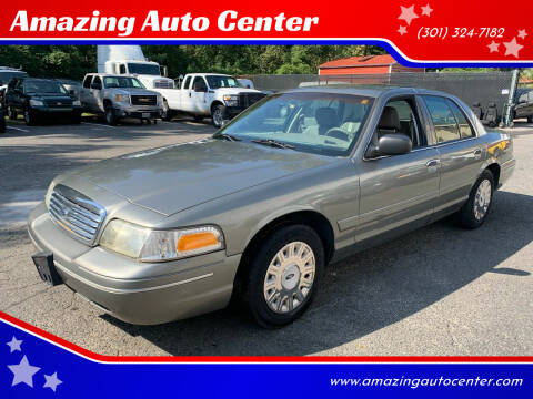 2004 Ford Crown Victoria for sale at Amazing Auto Center in Capitol Heights MD