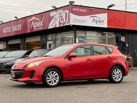 2013 Mazda MAZDA3 for sale at Apex Motors Lakewood LLC in Lakewood WA