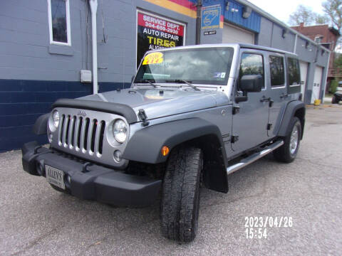 2016 Jeep Wrangler Unlimited for sale at Allen's Pre-Owned Autos in Pennsboro WV