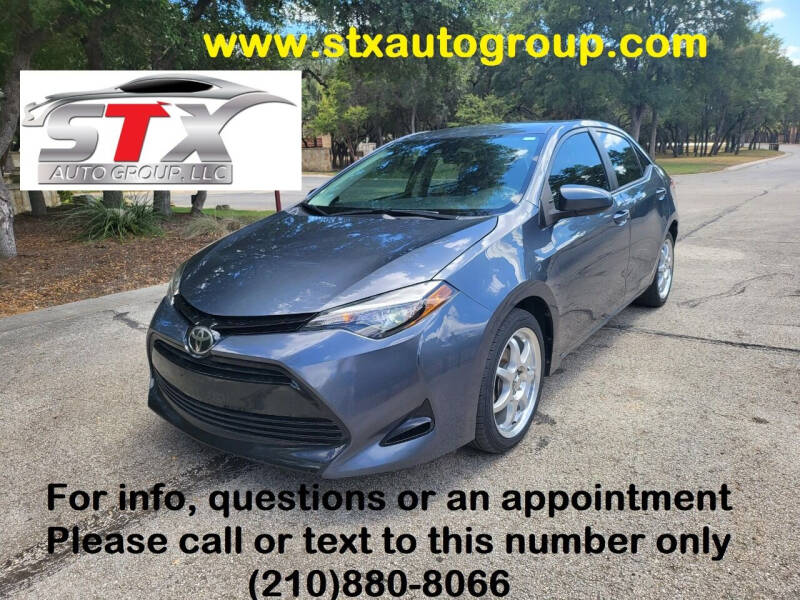 2017 Toyota Corolla for sale at STX Auto Group in San Antonio TX