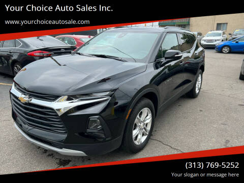 2021 Chevrolet Blazer for sale at Your Choice Auto Sales Inc. in Dearborn MI