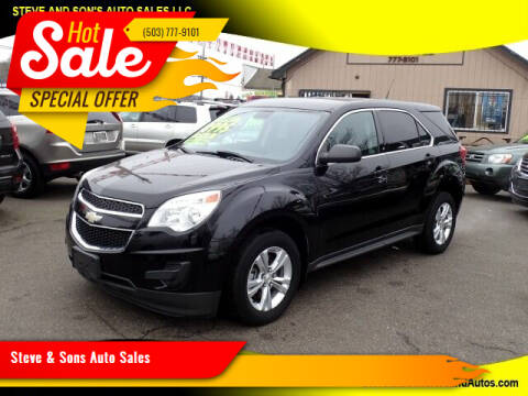 2012 Chevrolet Equinox for sale at Steve & Sons Auto Sales in Happy Valley OR