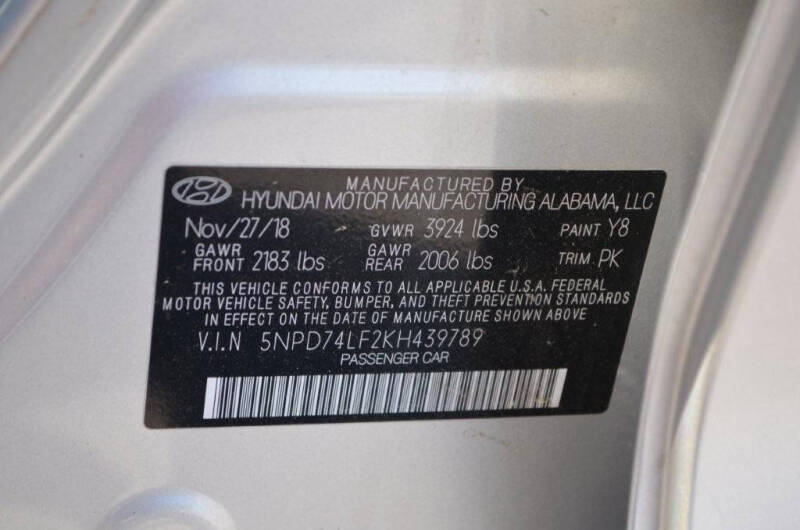 2019 Hyundai Elantra