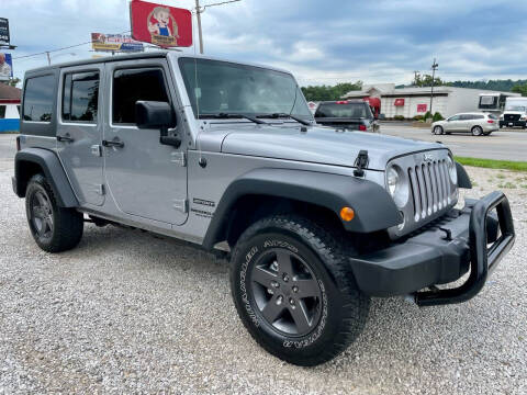 2016 Jeep Wrangler Unlimited for sale at Easter Brothers Preowned Autos in Vienna WV