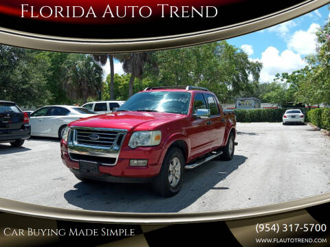 2007 Ford Explorer Sport Trac for sale at Florida Auto Trend in Plantation FL