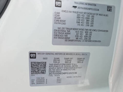 2023 GMC Sierra 1500