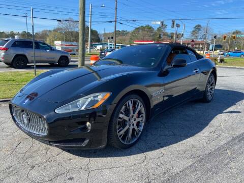 2015 Maserati GranTurismo for sale at Atlanta Fine Cars in Jonesboro GA