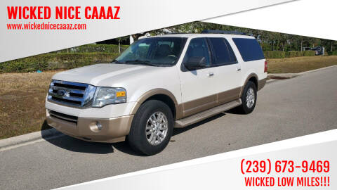 2014 Ford Expedition EL for sale at WICKED NICE CAAAZ in Cape Coral FL