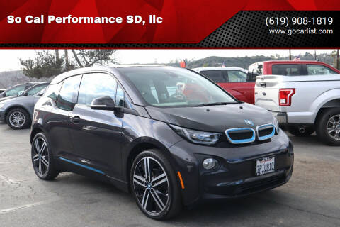2015 BMW i3 for sale at So Cal Performance SD, llc in San Diego CA