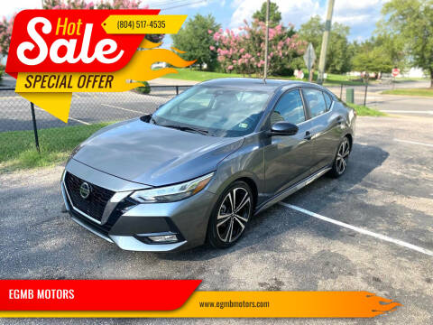 2020 Nissan Sentra for sale at EGMB MOTORS in Midlothian VA