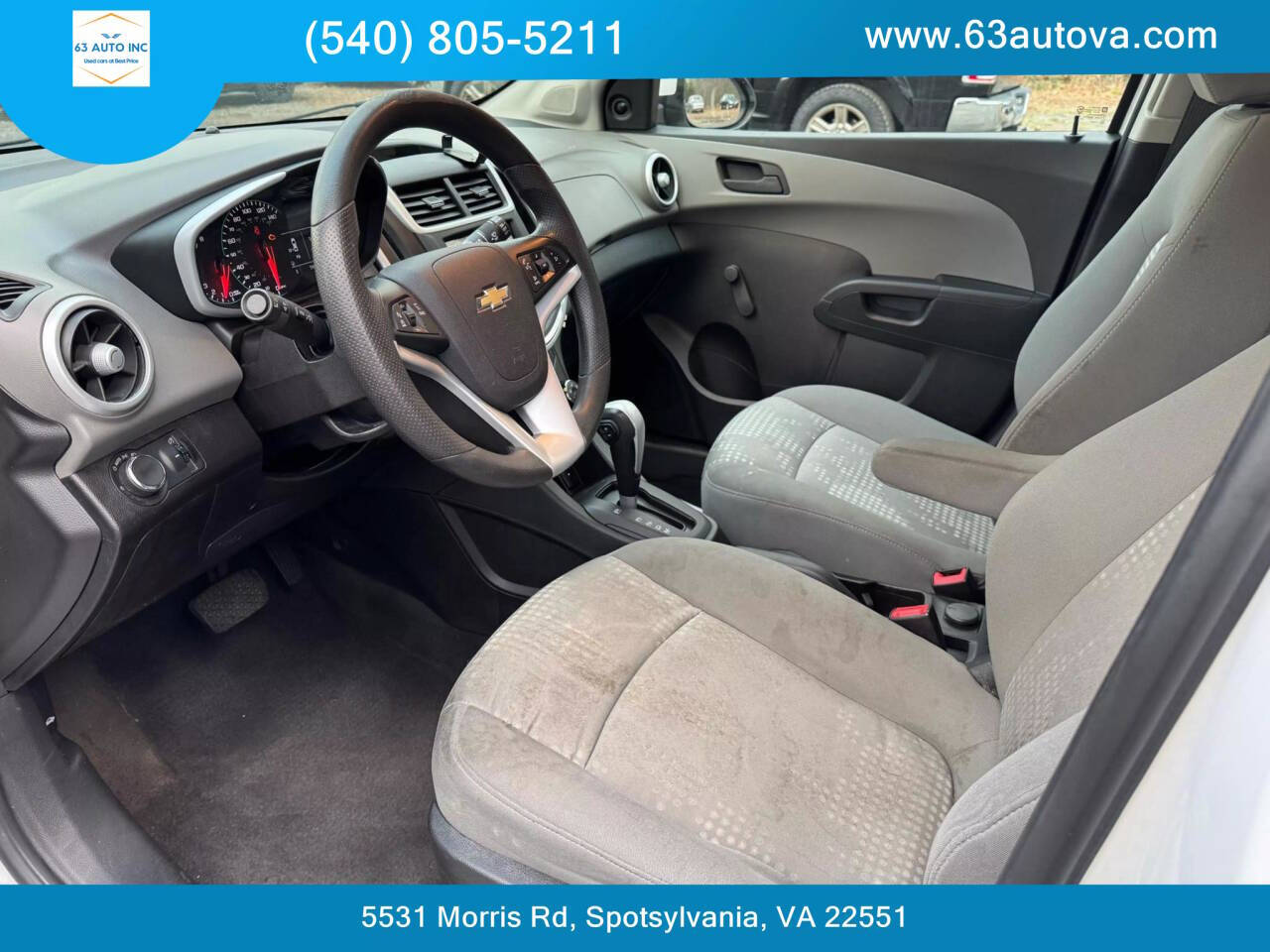 2019 Chevrolet Sonic for sale at 63 Auto Inc in Spotsylvania, VA