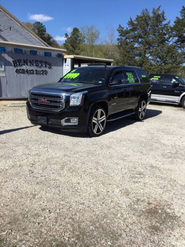 2015 GMC Yukon for sale at Bennett Etc. in Richburg SC