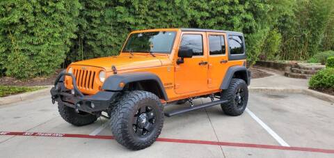 2012 Jeep Wrangler Unlimited for sale at Motorcars Group Management - Bud Johnson Motor Co in San Antonio TX
