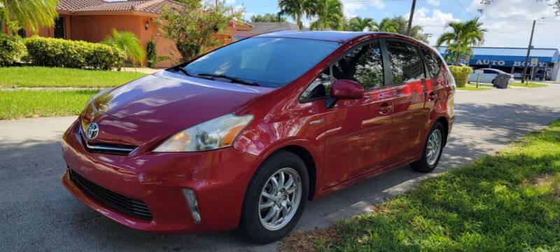 2014 Toyota Prius v for sale at USA BUSINESS SOLUTIONS GROUP in Davie FL