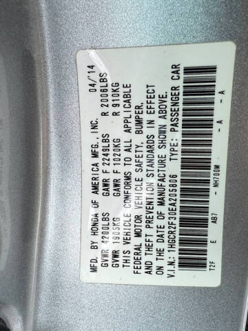 2014 Honda Accord LX