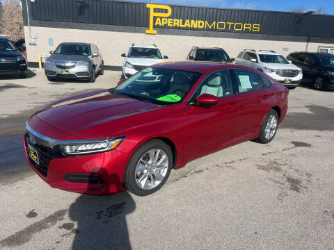 2018 Honda Accord for sale at PAPERLAND MOTORS in Green Bay WI