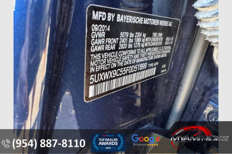 2015 BMW X3 xDrive28i