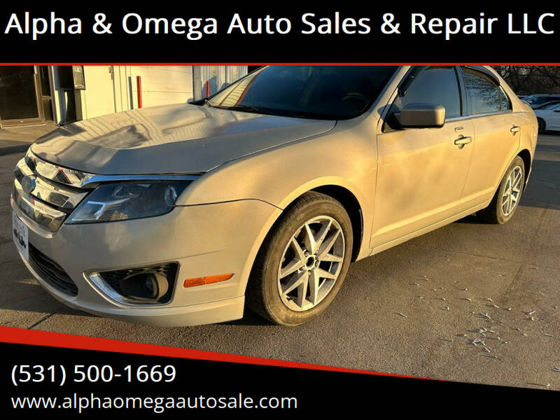 2010 Ford Fusion for sale at Alpha & Omega Auto Sales & Repair LLC in Lincoln NE