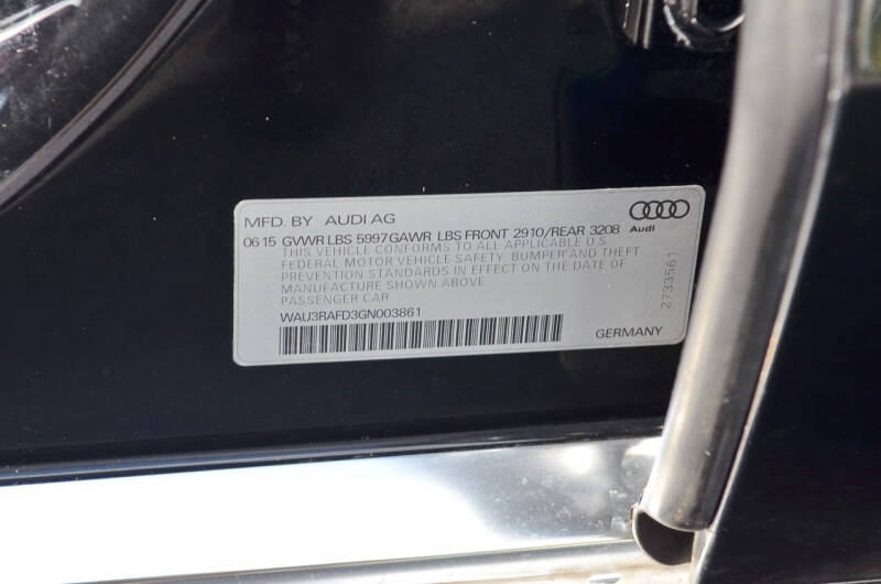 2016 Audi A8 L 3.0 quattro TDI