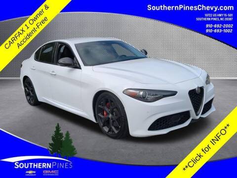 2020 Alfa Romeo Giulia for sale at PHIL SMITH AUTOMOTIVE GROUP - SOUTHERN PINES GM in Southern Pines NC
