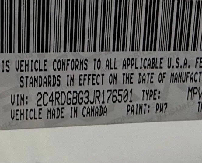 2018 Dodge Grand Caravan