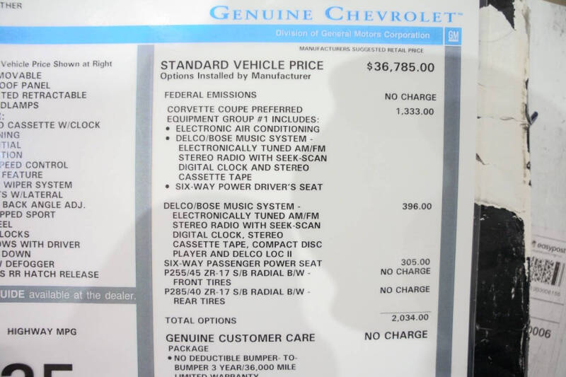 1995 Chevrolet Corvette