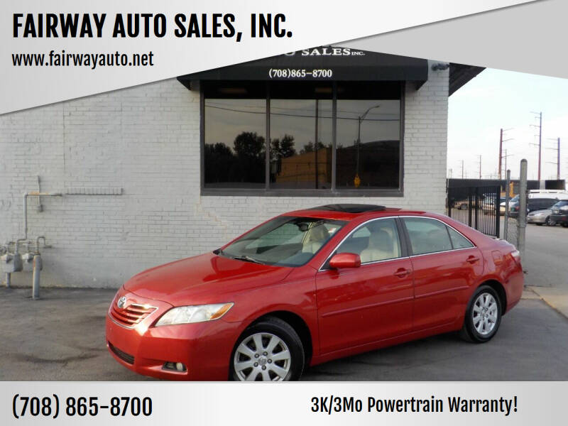 2007 Toyota Camry for sale at FAIRWAY AUTO SALES, INC. in Melrose Park IL